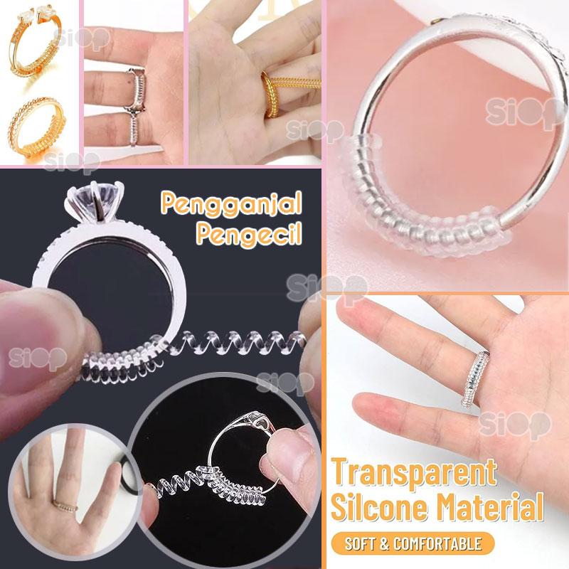 Pengganjal Cincin Pengecil Ukuran CINCIN ADJUSTER Silikon 3