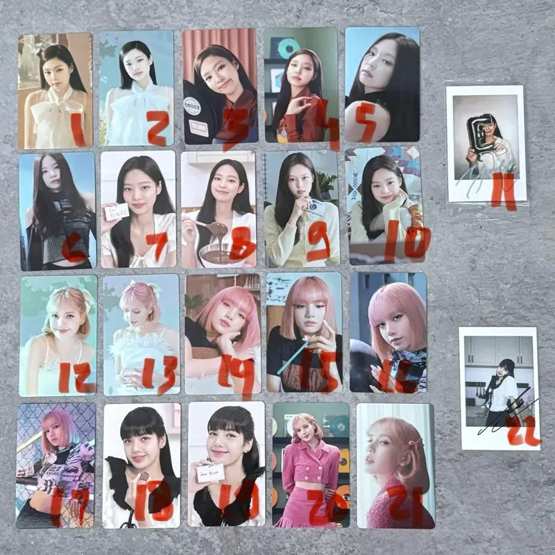 BlackPink Jennie Lisa Official Photocard 0