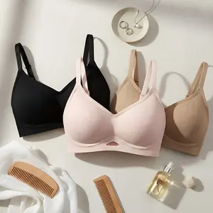Atheanorth Bra wanita Seamless push up bra ,partikel lembut,tanpa kawat,menopang dengan baik 8862