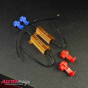 Load Resistor T 50W 6RJ Flasher Lampu Sein LED Mobil Untuk Solusi lampu Sein Kedip Cepat Menjadi Normal Car