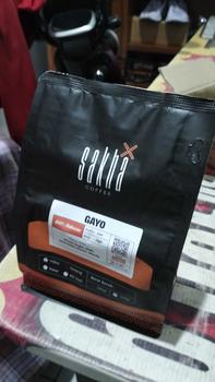 Product Review of Kopi Robusta Gayo Aceh Coffee Roast Bean Espresso Roasted Beans Biji Bubuk 200 Gram from d**_ 0