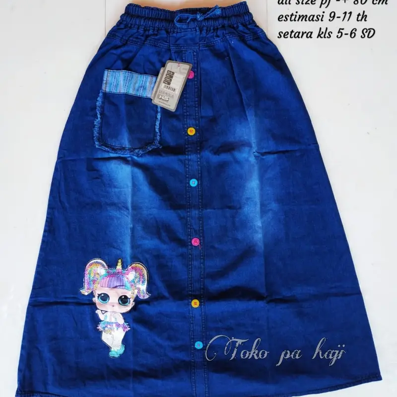 ROK JEANS ANAK ANAK LOL LED USIA 4 NSAMPAI 12 TAHUNAN 2