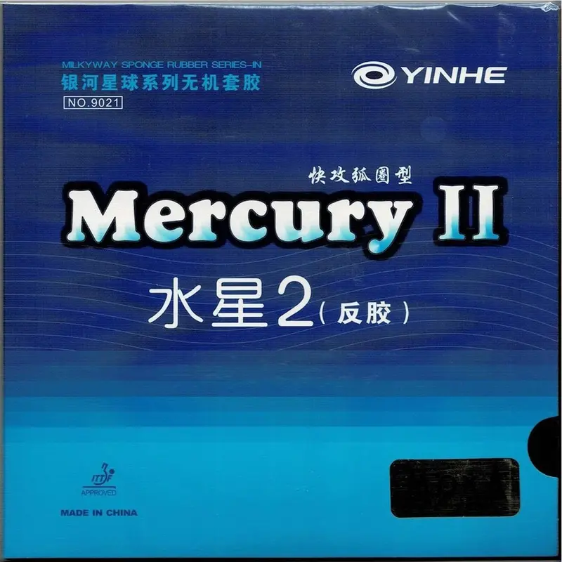Karet Pingpong Yinhe Mercury 2 / II Merah & Hitam Original Tenis Meja Store Surabaya Adha Sport 1