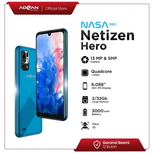Smartphone Advan Nasa Pro dengan Layar IPS LCD 6.1 Inci - Kamera