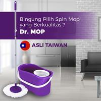 Gambar Dr. MOP Super Spin Super Dry - Alat Pembersih Lantai Fleksibel dengan Disc Roller 360° & Electrostatic Super Fiber untuk Pembersihan Cepat dan Mudah dari Gogomall Kota Tangerang 5 Tokopedia