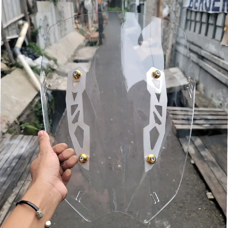 Paket Visor Plus Breket Yamaha Nmax Turbo Windshield Nmax Neo Turbo 2