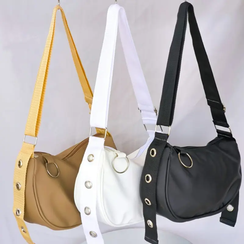 BAG -Slingbag | Tas Selempang Bahu Nylon wanita | Tas wanita kekinian Kulit