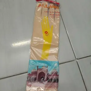 Manset tangan wanita muslimah/ manset tangan 5 jari / manset allawi / Handsock Hitam Panjang