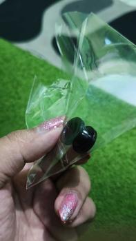 Product Review of Anting Bulat Hoop Titanium Pria dan Wanita 1pasang Gold Hitam Earrings from f**a 1