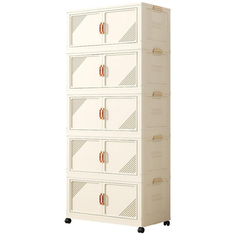 Lemari Plastik Lipat Serbaguna Susun Lemari Pakaian Plastik Penyimpanan Rumah Tangga Hemat Ruang Lemari Plastik Lipat Serbaguna Susun Lemari Pakaian Plastik Penyimpanan Rumah Tangga Hemat Ruang