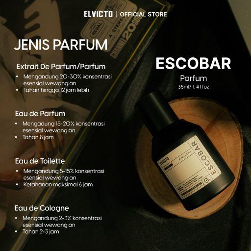 ELVICTO ESCOBAR EXTRAIT DE PARFUM 35ml | Extrait de Parfum Minyak Wangi Tahan Lama