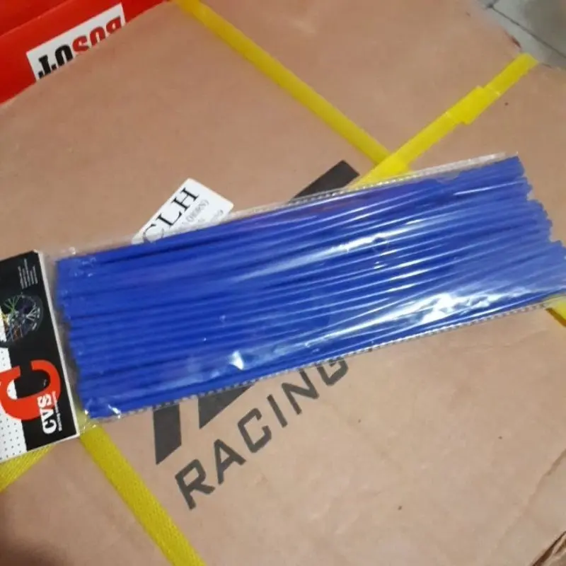 Aksesoris Motor Cover Pipet Jari Jari Sepeda Motor Ukuran panjang Ring 24cm/240mm Warna Kilat 6