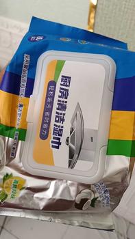 Product Review of [PAPET ISI 3PACK] Tisu Basah Dapur  Pembersih Kompor Minyak Panci Meja Berisi Cairan Sabun 1Pack Isi 80Lembar Tissue from s**s 0