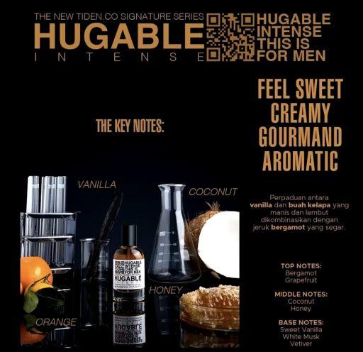 HUGABLE FEEL SWEET CREAMI GOURMAN AROMATIC Parfum Refill Baju Eau Bebas Tahan Perfume Unisex