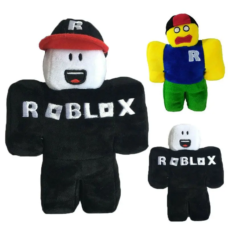 Boneka Plush Roblox Klasik 30cm Dengan Topi Dapat Dilepas Untuk Hadiah Natal Anak Berlebel SNI 1