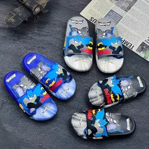 Sandal Anak Laki-laki Batman Terbaru dengan Desain Karakter Superhero Nyaman untuk Aktivitas Sehari-hari