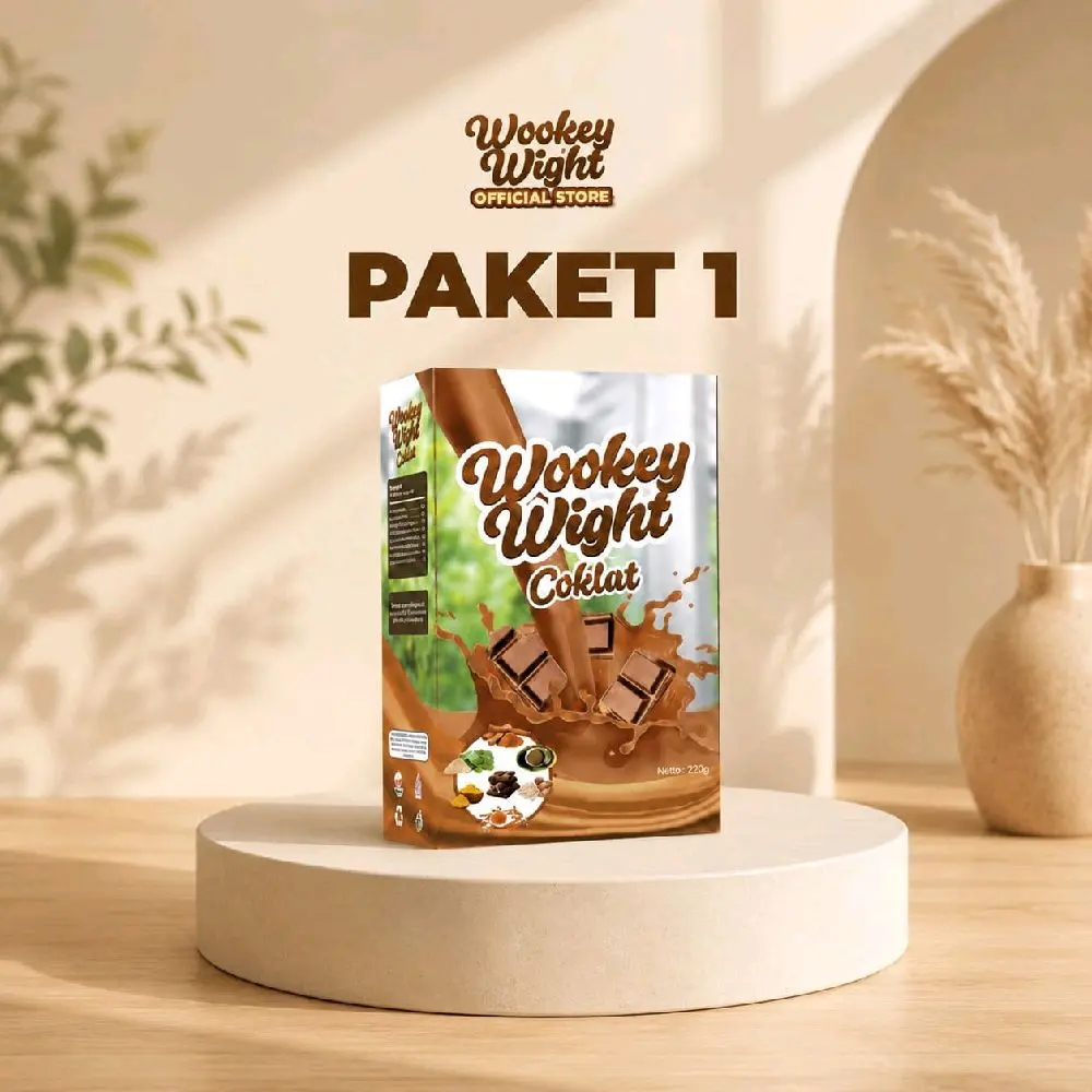 Susu Wookey Rasa Coklat Paket 1 Box Original