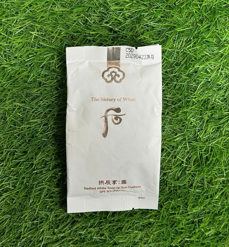 [LẺ 1 LÕI CUSHION WHOO] - Lõi cuhion Whoo Radiant White Tone Up Sun Cushion 13g
