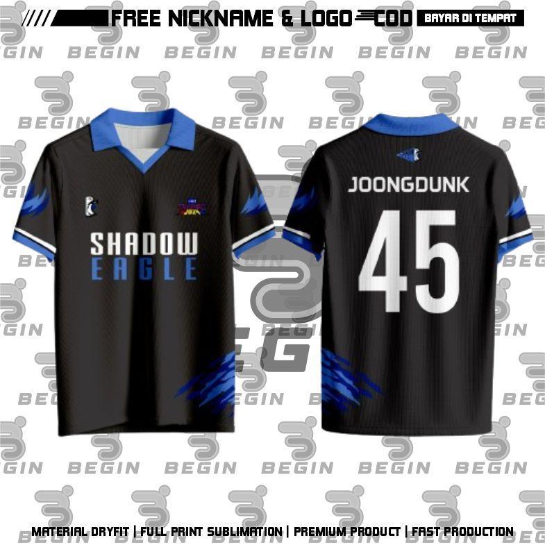 Jersey Starlympic GMMTV Shadow Eagle Fanmade Terbaru 2025 Full Printing Free Nickname And Number Bisa Custom Sport Jersey Starlympic GMMTV Shadow Eagle Fanmade Terbaru 2025 Full Printing Free Nickname And Number Bisa Custom Sport