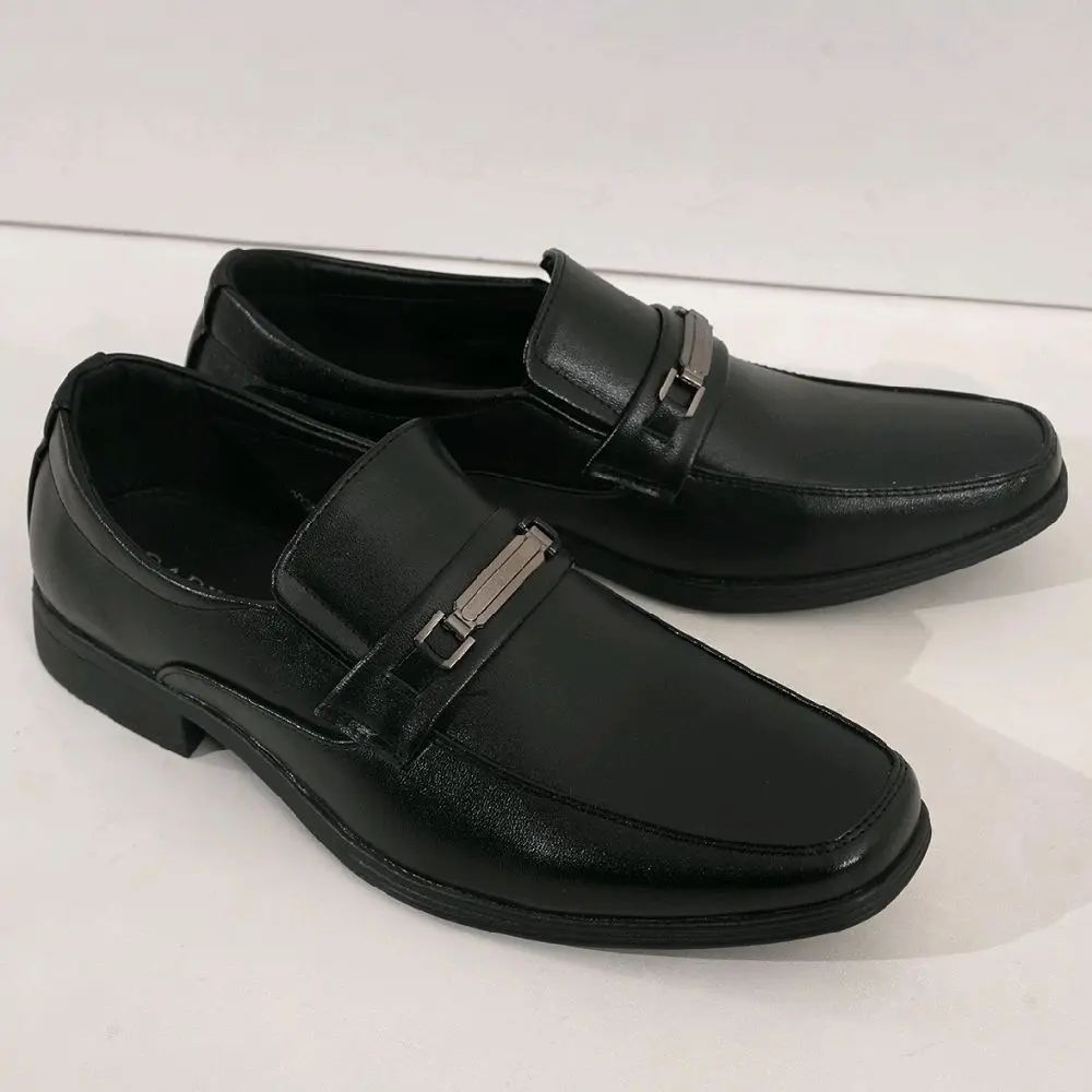 Sepatu Pria Gabino Pantofel Kerja Formal G2BA3006 - Hitam - Shoes Fantofel