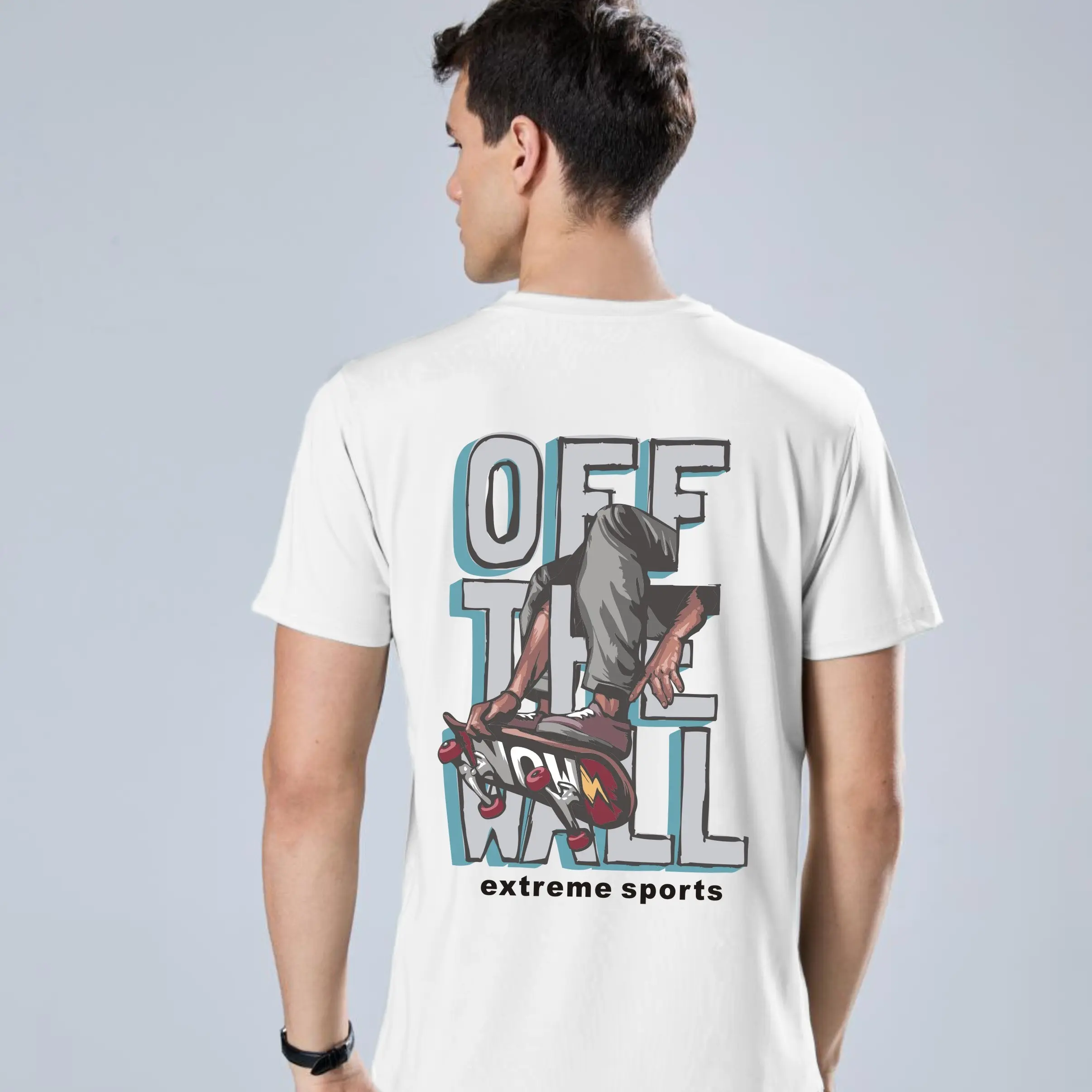San paulo Men's Letter Graphic Y2K Tee Shirt Casual Designer Short Sleeve Vintage Round Neck T Shirt Cool Skater Design T-Shirt