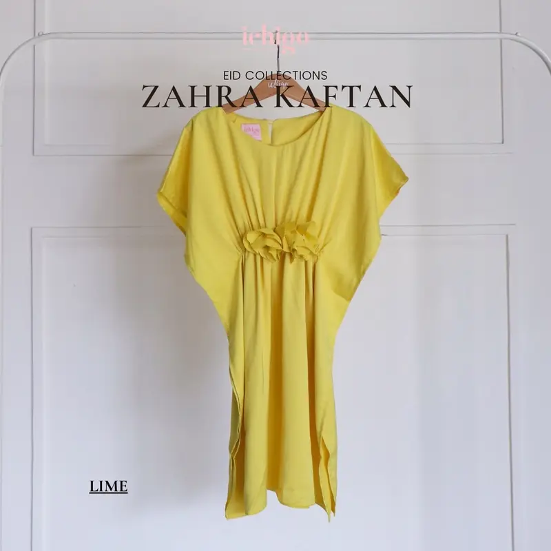 SALE! Zahra Kaftan PART 2 Anak by Ichigo Lucu Bagus Keren Panjang Bertangan Idul Fitri Lebaran 1