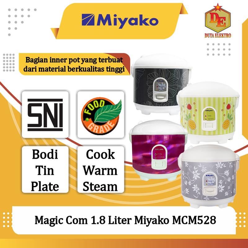 Magic Com 1,8 Liter Miyako MCM 528 1