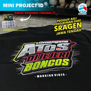 [ PROMO SPESIAL ] Kaos Mancing Vibes Omongane Atos Dijejeri Boncos Bahan Katun Combed 24s premium Free Stiker & Box Pancing Mini