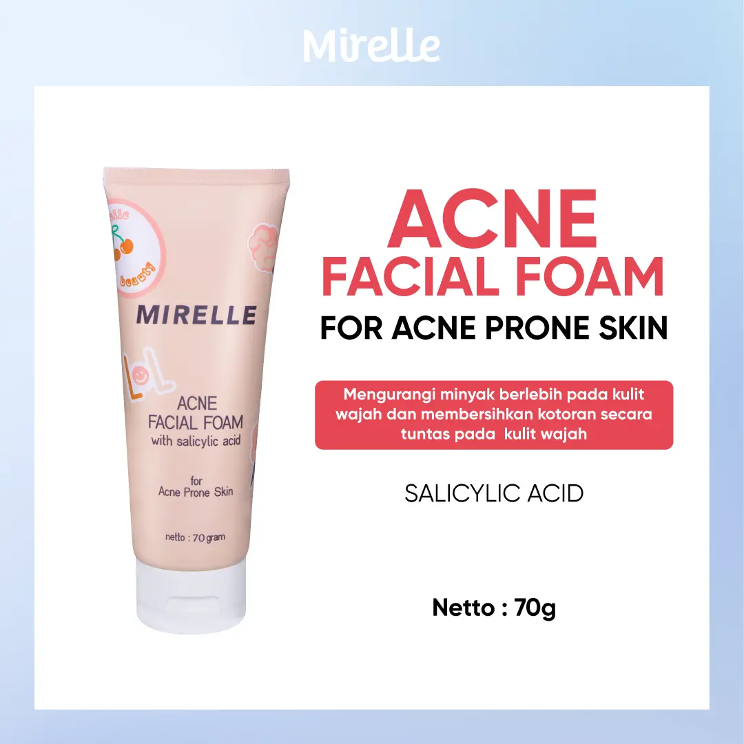 Mirelle Acne Facial Foam (Acne Series)