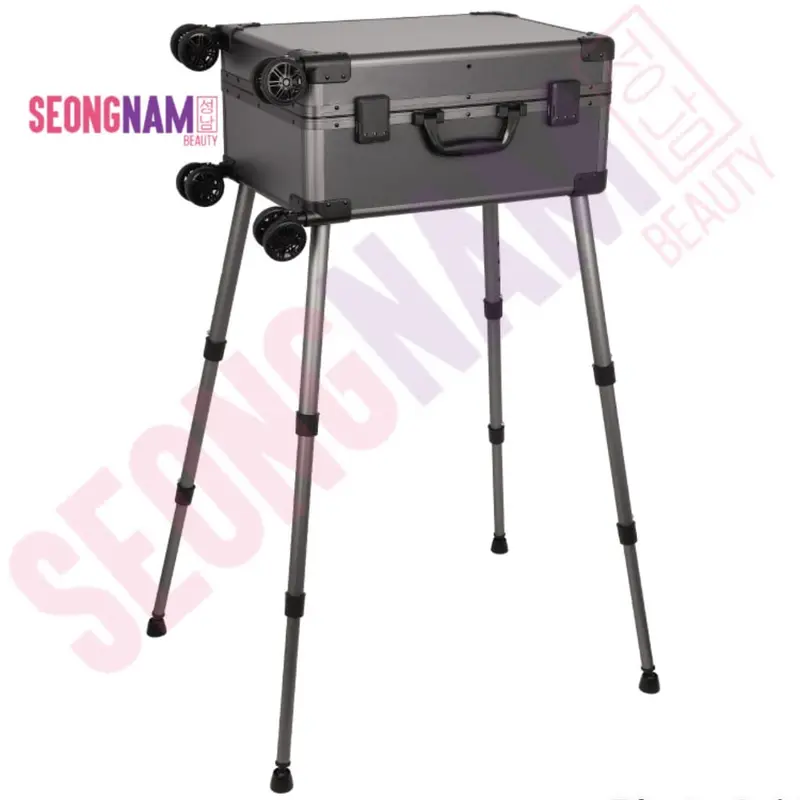 BRAND NEW Seongnam Makeup Case / Koper Makeup Touchscreen dengan 8 lampu LED Touchscreen , bluetooth, speaker, dan kaki meja 3