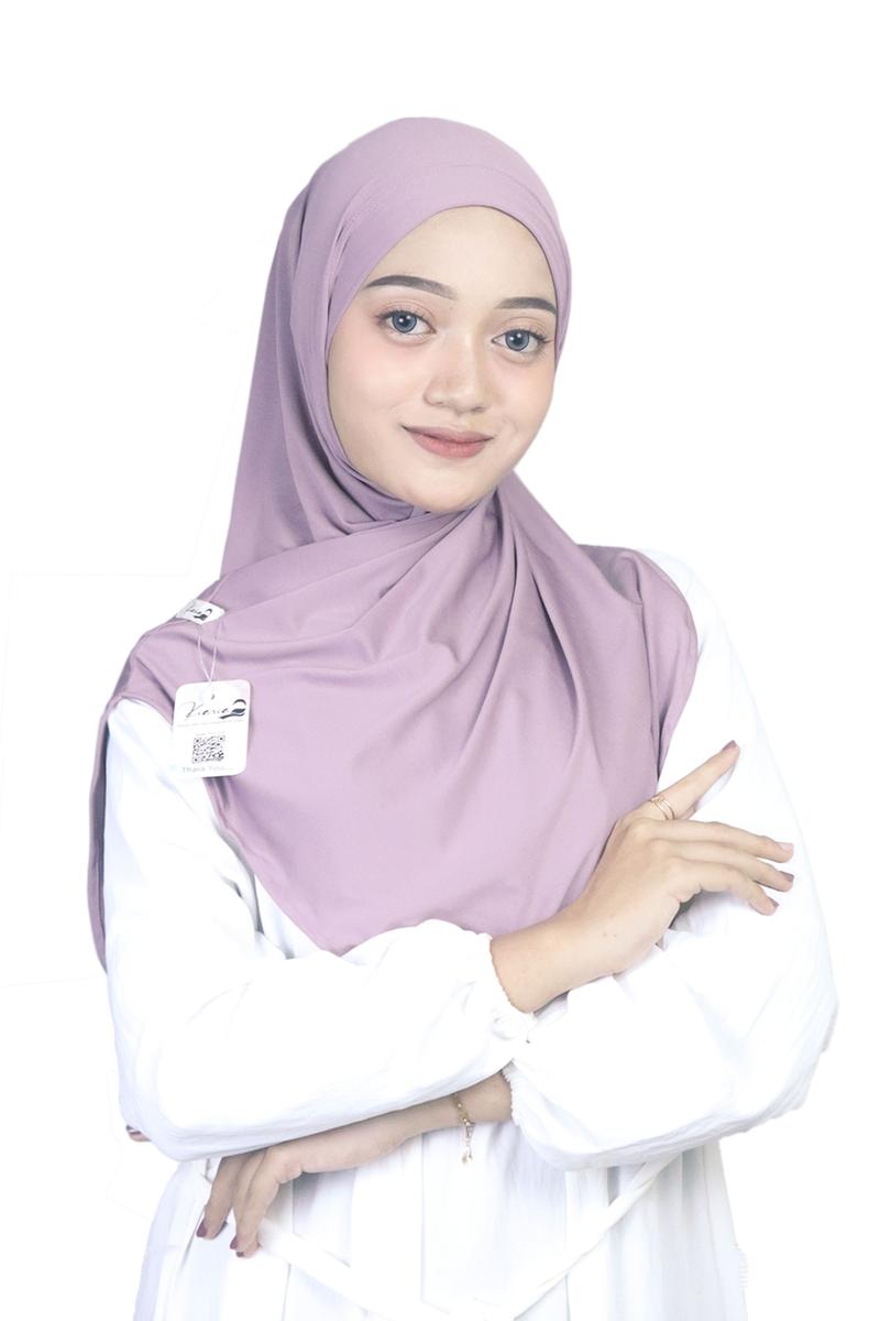Product Introduction of Kiaria - Daily Hijab Jilbab Instan Non Pet Jersey Premium Aleena Oval 2