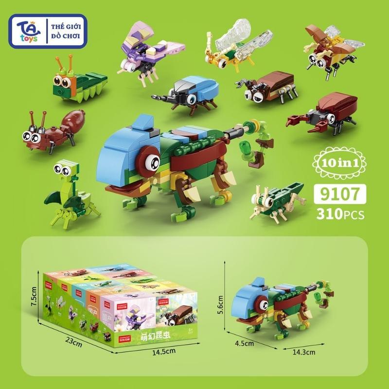 Set Đồ Chơi Lắp Ghép Set Chó 300+ Chi Tiết – Mô Hình Lắp Ráp Nhiều Mẫu