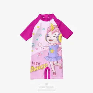 Baju renang anak perempuan usia 1 - 10 tahun motif karakter kartun barbie terlaris