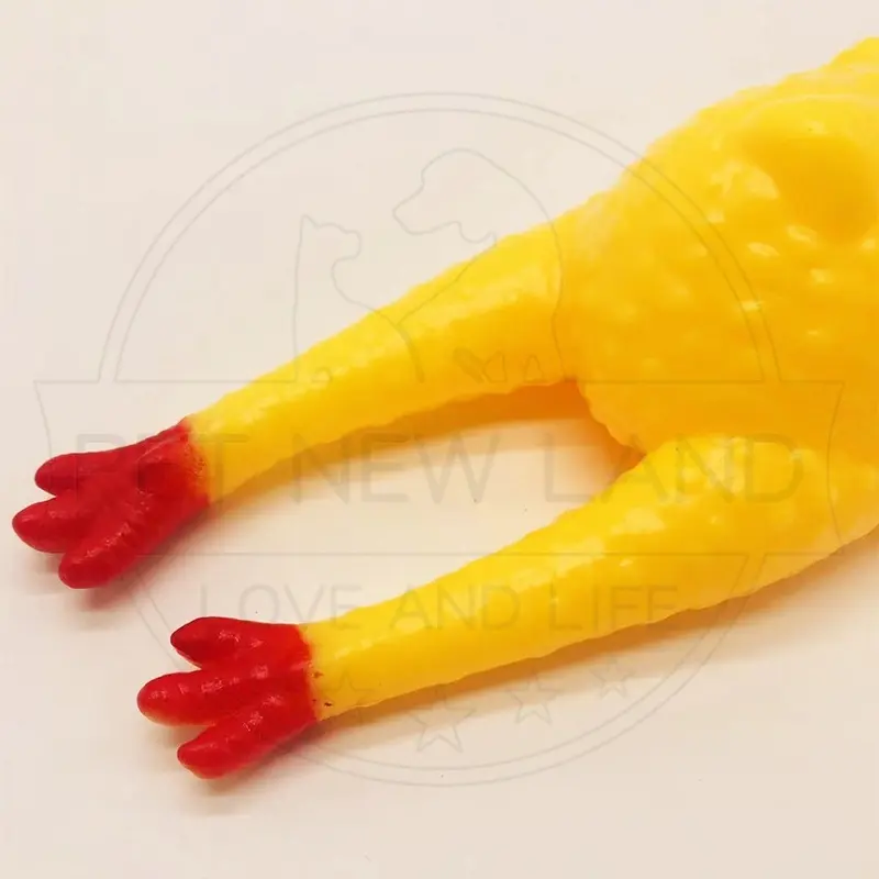 Mainan Kucing Anjing Ayam Karet Anti Sobek Screaming Chicken Pet Toys Mainan Hewan 2