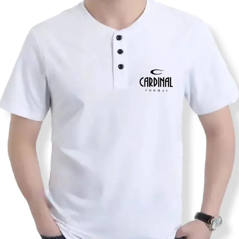 KAOS KANCING PRIA LENGAN PENDEK TERBARU/KAOS SABLON DISTRO/KAOS PRIA LENGAN PENDEK/KAOS HENLEY PREMIUM/KAOS TERBARU/T-SHIRT 0