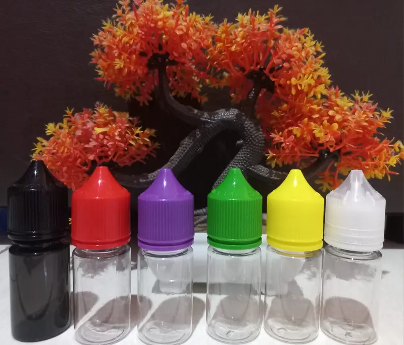 BOTOL CUBBY 30ML WARNA HIJAU COCOK UNTUK ESSEN PANCING DAN VITAMIN 6