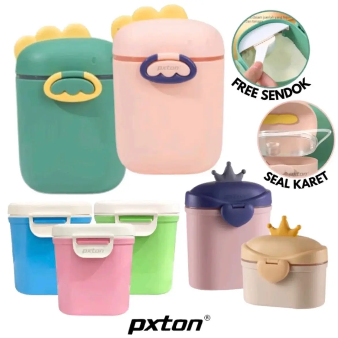 ￼Tempat susu Kotak Penyimpanan SUSU Bubuk Bayi Box tempat bumbu tempat kue dapur toples storage box