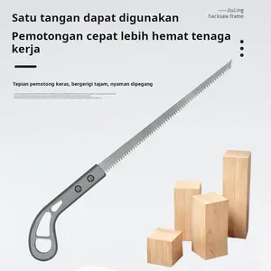 Gergaji Koktail & Rumah Tangga Impor Jepang Gergaji Papan Gipsum Berkebun Kecil Tangan Taman Versatil untuk Kebutuhan Rumah Tangga