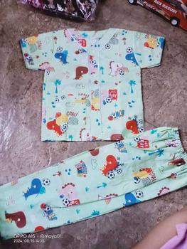 Product Review of Belovya Bajur Tidur Anak Laki-laki Tanpa kerah Usia 1-12 Tahun Minizoecoko Katun from m**a 0