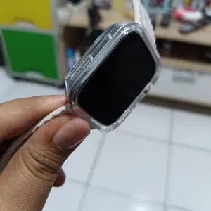 Anti Gores Case for HUAWEI Watch Fit 4/ 4 Pro PC Hollow Shell Anti-Fall Full Screen Protector Frame Shell Hard Protective Bumper Cover Accessories for Jam Tangan Smartwatch Huawei Fit 4/4 Pro