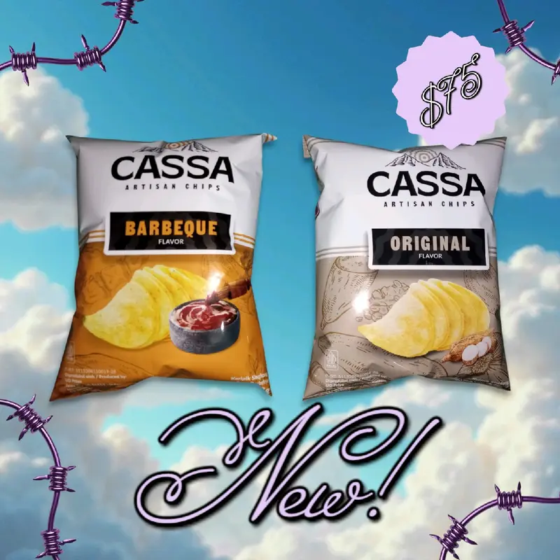 Paket Isi 5 Keripik Singkong 18g Varian Rasa Sara Original dan Barbeque 0