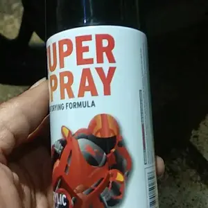 Pilok Pilox Cat Semprot Zuper Spray Paint Warna Hitam Putih Clear Silver Merah Hijau Glossy Metallic Doff 150ml (KECIL)