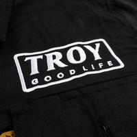 Gambar TROY COMPANY Work Shirt Black Culture - Kemeja Kerja PDH Hitam WSN 3459 - XL dari Troy Company Kab. Sleman 3 Tokopedia