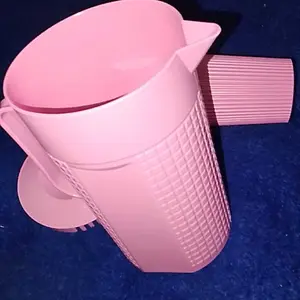 Yoi - Teko Set Plastik 4 in 1 / Tempat Air Minum / 1.5 Liter Bulat Gelas Kitchenware