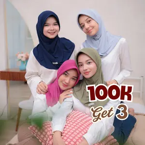 Tiebymin - Fay Bergo Spandek Sporty Ukuran M hijab  pramuka