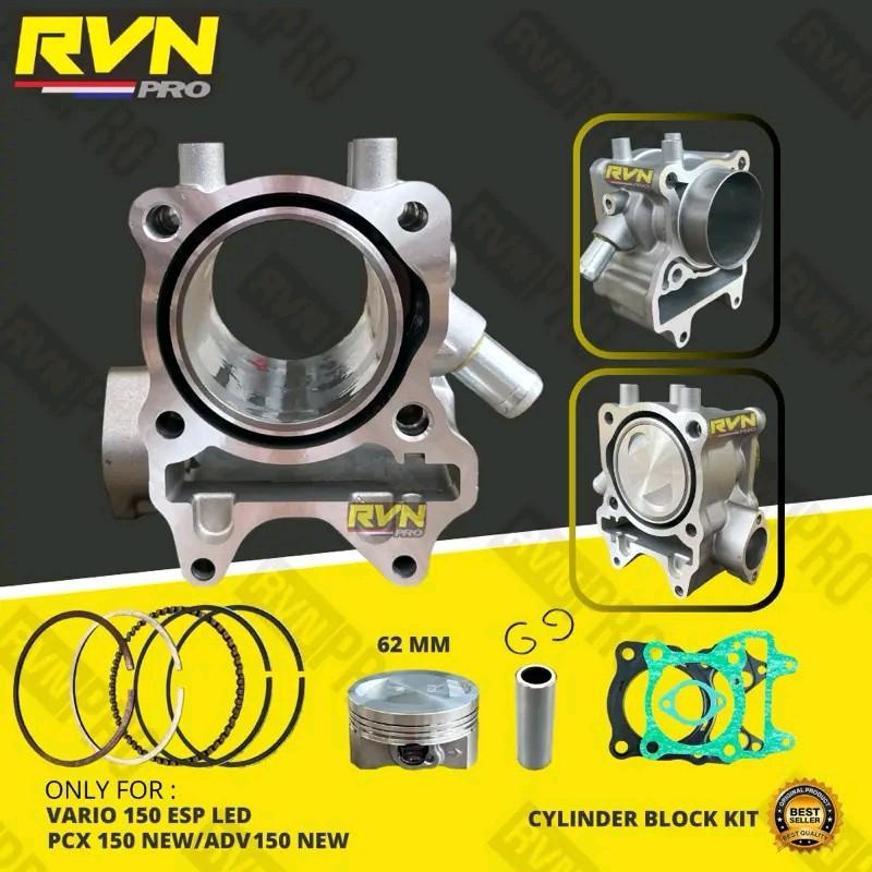 Product Introduction of BLOK SEHER BORING PAKET BOREUP BORE UP VARIO 150 125 ESP LED PCX 150 NEW ADV 150 VARIO 125 LED TECHNO 60MM 60 MM 62MM 62 MM RVN 26