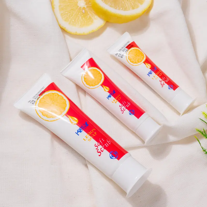 [SATUAN] Kelly Lemon Soft Scrub 75gr, 25gr, 15gr - Membantu angkat sel kulit mati 1