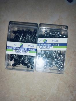 Product Review of Jarum Pentul PREMIUM Kemasan Mika Jilbab Hitam from m**a 1