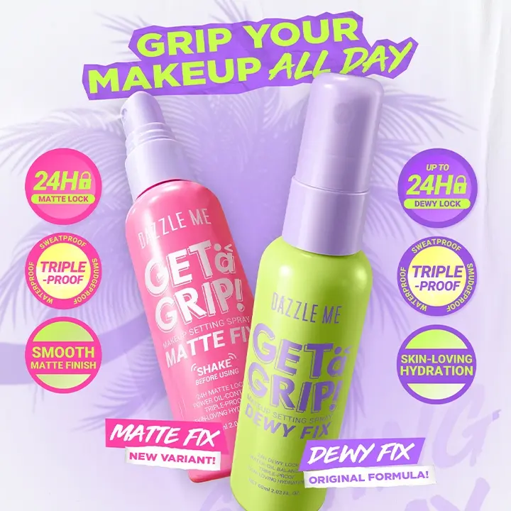 Dazzle Me Get A Grip Makeup Setting Spray 2