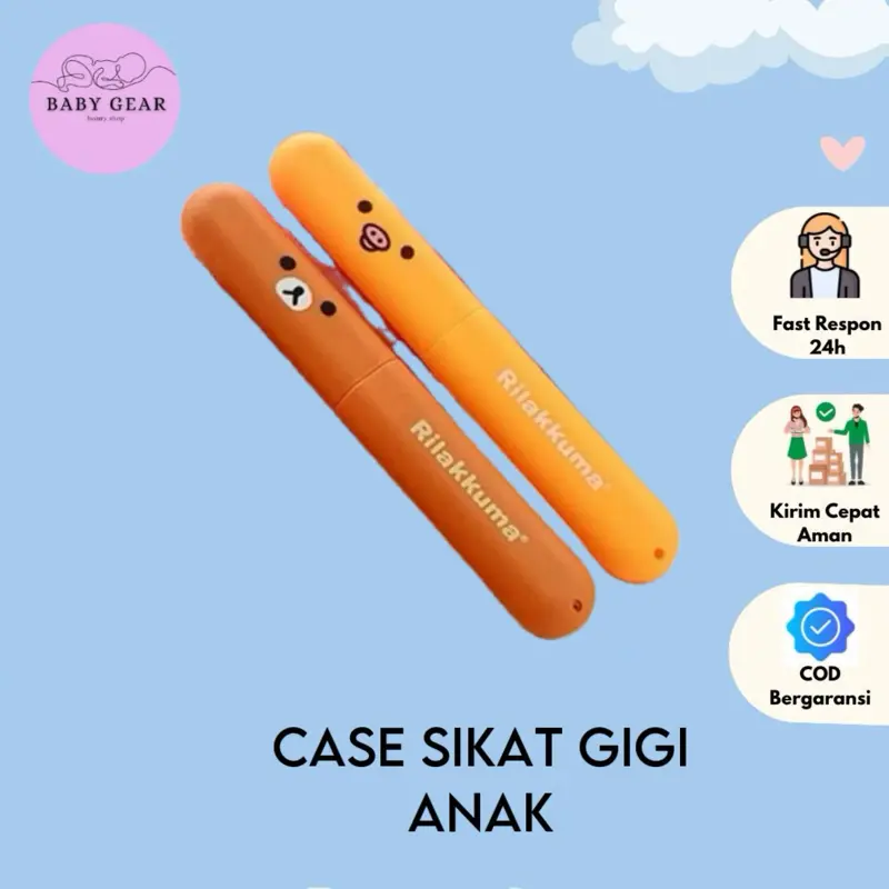TEMPAT SIKAT GIGI/KOTAK SIKAT GIGI ANAK